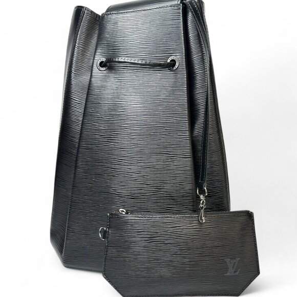 Louis Vuitton Black Epi Leather Sac A Dos Backpack/Crossbody Bag - Picture 1 of 13